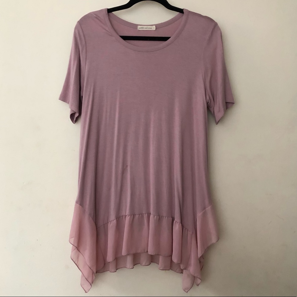 Pebble and Stone long top